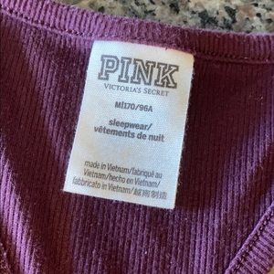 Purple Victoria secret pink racer back